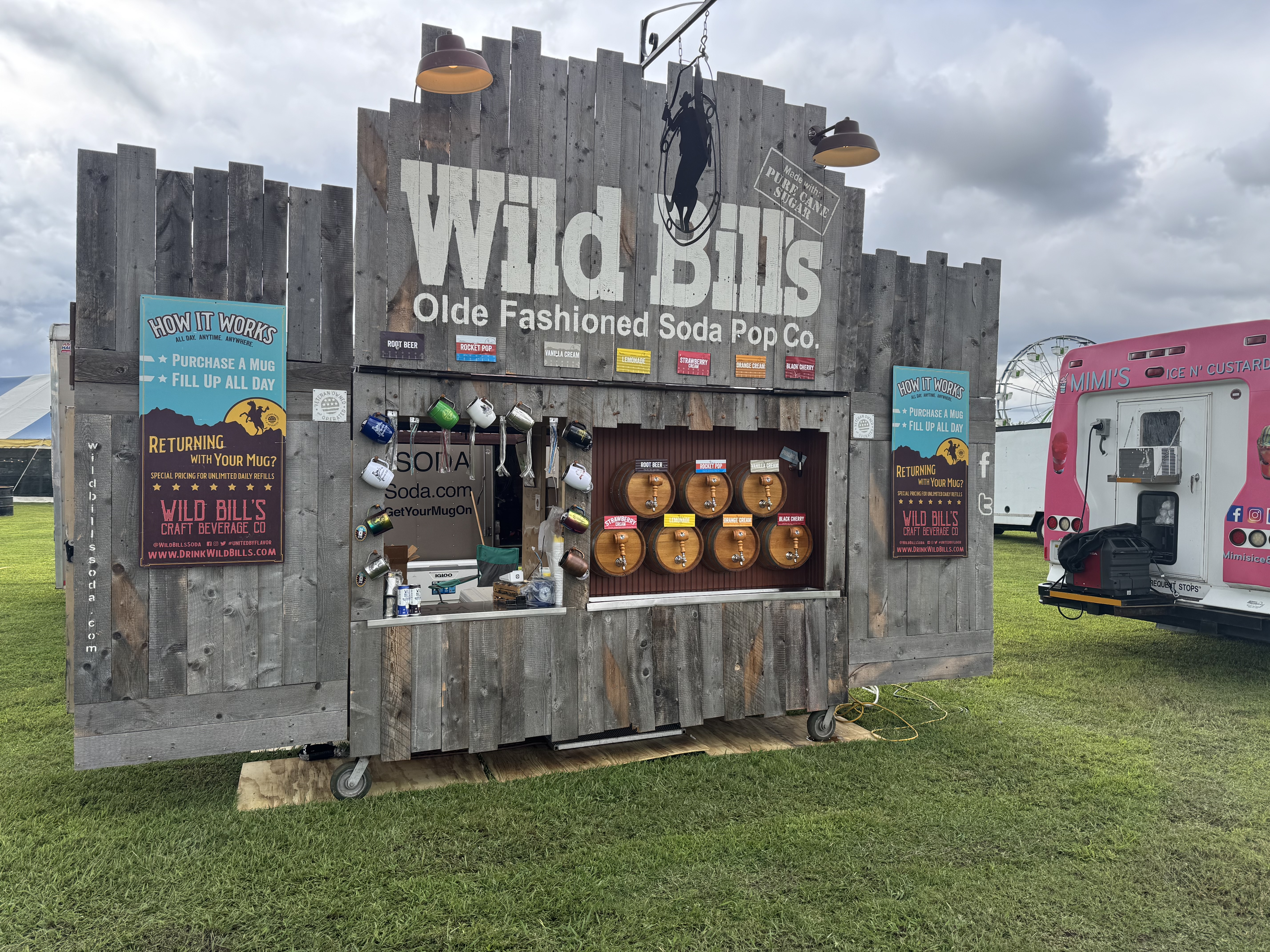 Wild Bills fair setup